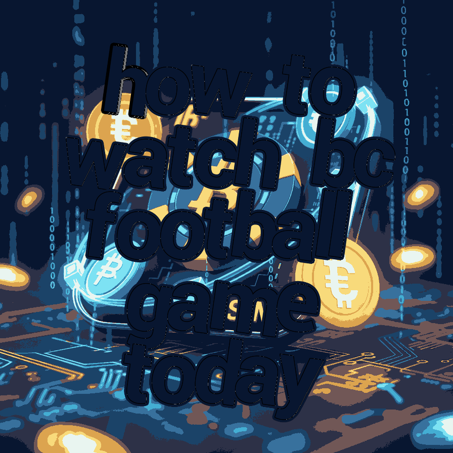 How to Watch BC Football Game Today - Streaming Options